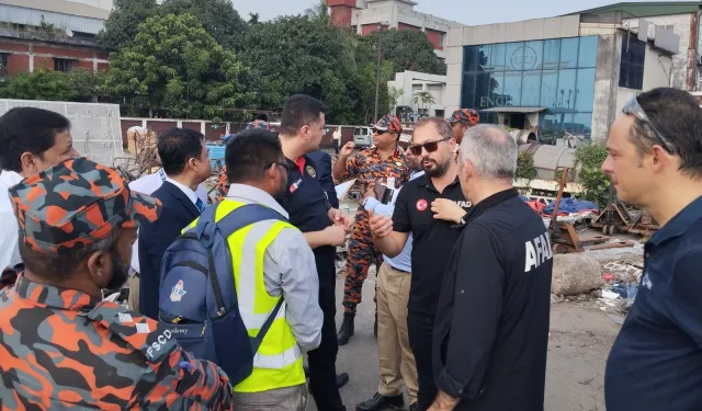 Kocaeli İtfaiyesi'ne Bangladeş'te kritik görev