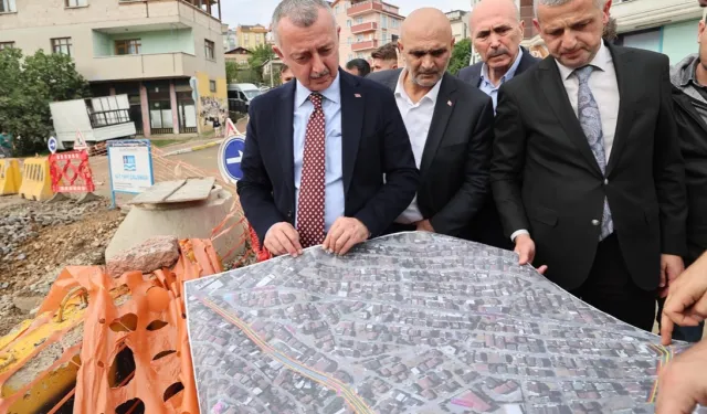 Kocaeli'de Çayırova'da projelere yakın takip