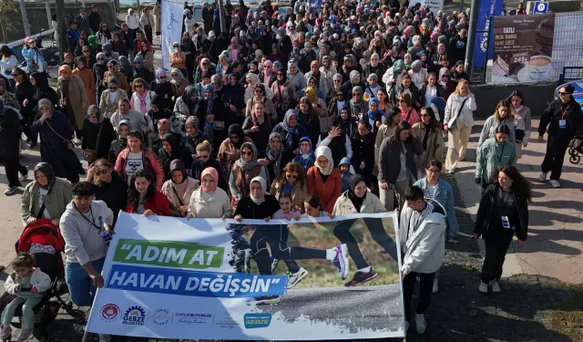 Kocaeli'de Gebzeli kadınlar 'Adım At Havan Değişsin' etkinliğinde buluştu