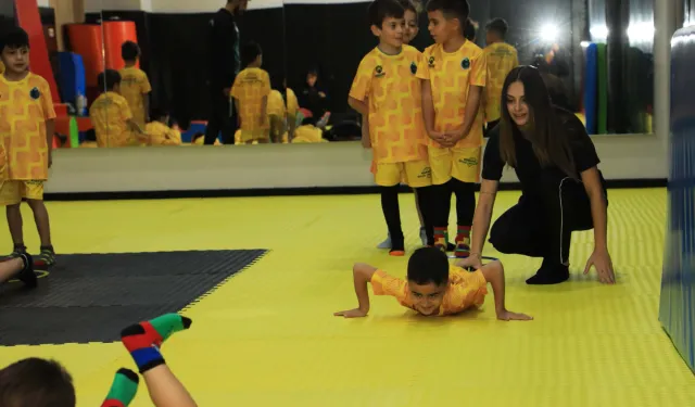 Konya Karatay'da 1970 öğrenci sporla büyüyor