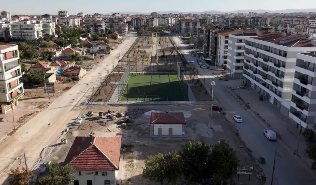 Konya Karatay'da yeni nefes alanı! Çimenlik Parkı tamamlanıyor