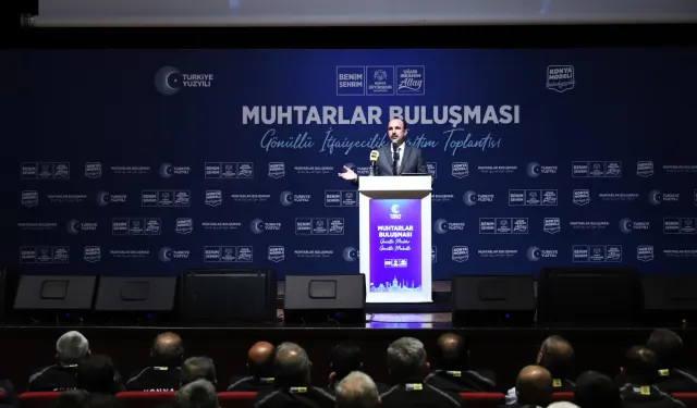 Konya'da 31 ilçeden muhtarlar gönüllü itfaiyecilik için buluştu