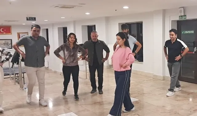 Konya'da halk oyunları kursu başladı