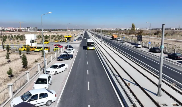 Konya'da Şehit Burak Aydoğan Caddesi trafiğe açıldı