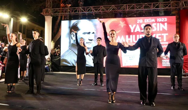 Mudanya'da Cumhuriyet coşkusuna ritmik final