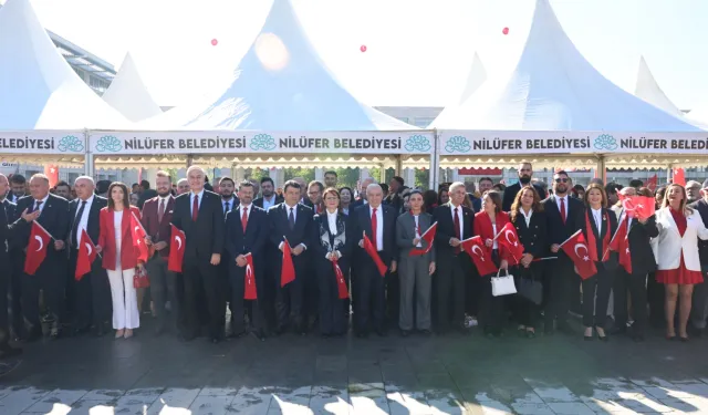 Nilüfer'de Cumhuriyet coşkusu