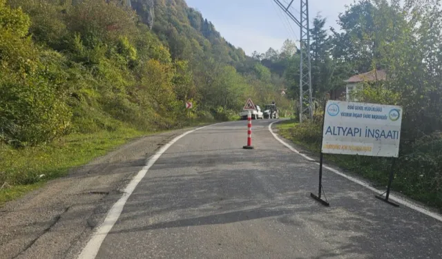 Ordu Gölköy'ün içme suyu altyapısı yenileniyor