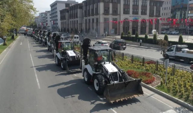 Ordu'nun hizmet gücü 300 araca ulaştı