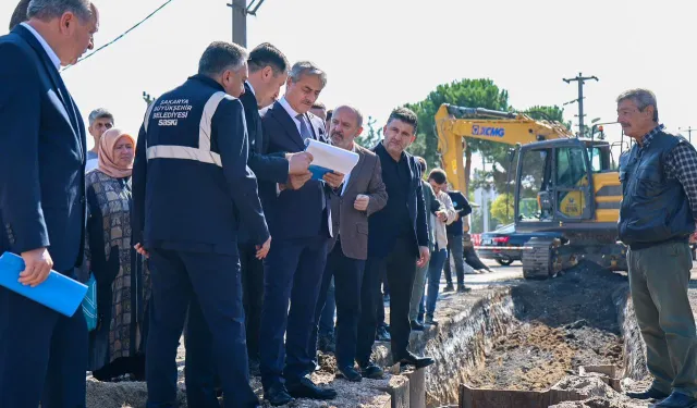 Sakarya Söğütlü'de altyapı güçleniyor