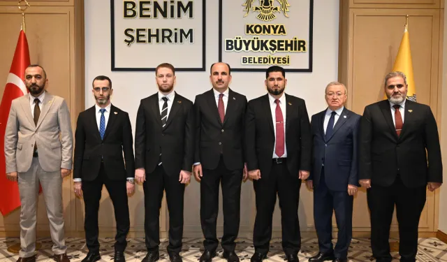UCLG-MEWA kongresi için Konya'da diplomatik buluşma