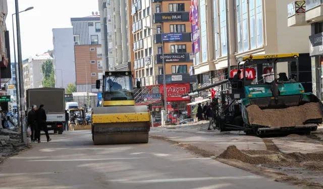 Van sokakları şantiyeye döndü