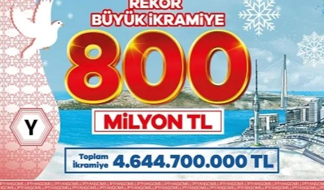 800 milyon TL ikramiyeli yılbaşı biletleri dağıtıma çıkıyor