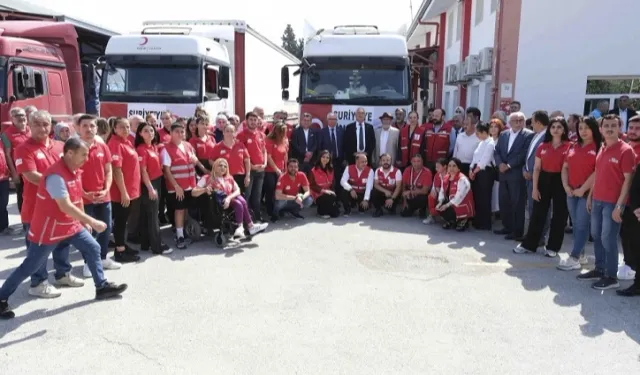 Adana'dan Gazze'ye insani yardım