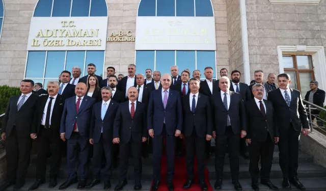 Adıyaman'da Kurtulmuş'tan Valilik ve belediye ziyareti
