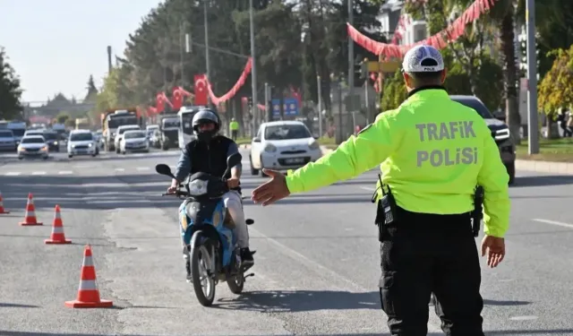 Adıyaman'da motosikletlere sıkı denetim
