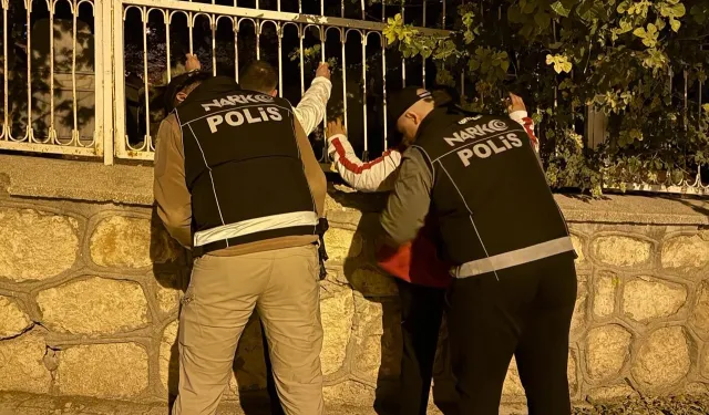 Adıyaman'da narkotikten şok uygulama