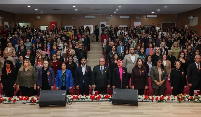 Ankara Keçiören kadına yönelik şiddete karşı ses yükseltti