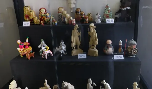 Antalya Oyuncak Müzesi'ne Rusya'dan 33 parçalık koleksiyon