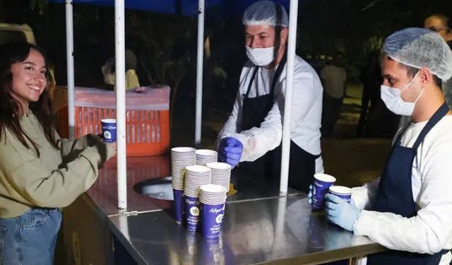 Antalya'da öğrencilere sıcak çorba desteği