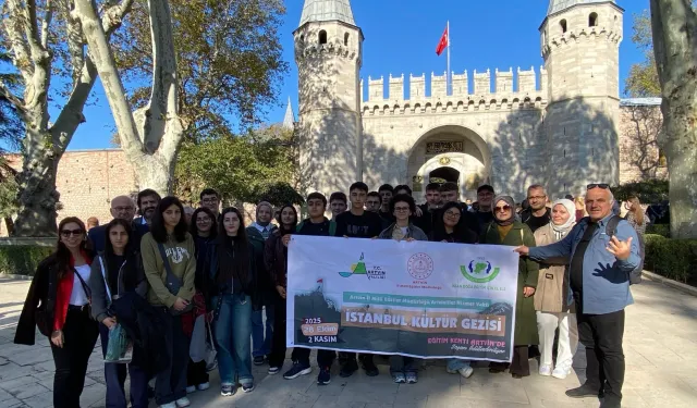 Artvinli öğrenciler İstanbul'u keşfetti