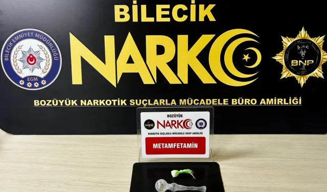 Bozüyük'te narkotik operasyonu