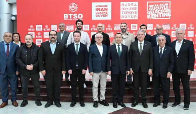 BTSO, Özbekistan Büyükelçisi Khaydarov'u ağırladı