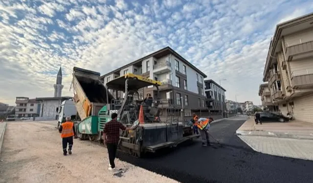 Bursa İnegöl Belediyesi'nden 3 bölgede asfalt hamlesi