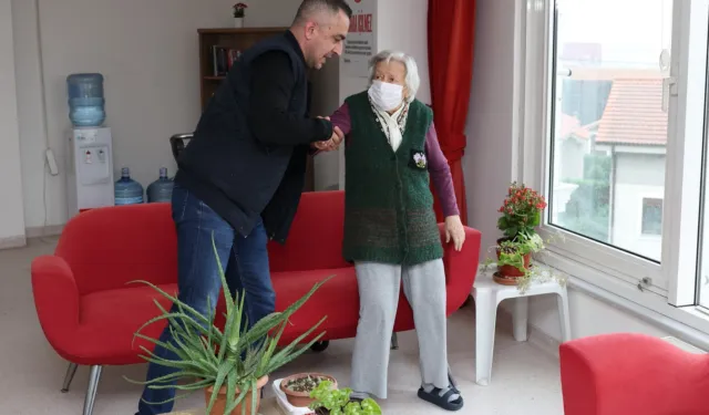 Bursa Nilüfer'de huzurevinde afet tatbikatı