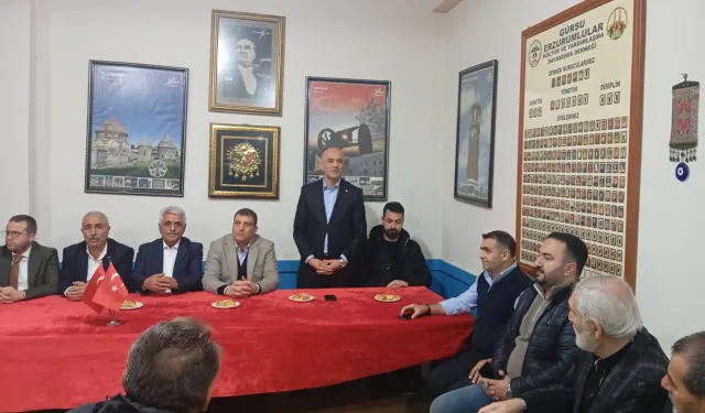 Bursa'da MHP'den Erzurumlulara ziyaret