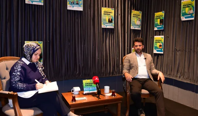 Bursa'da Osmangazi söyleşilerinin konuğu Serdar Ertan oldu