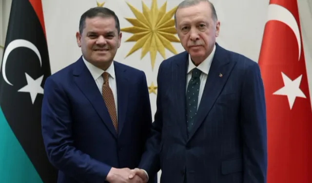 Cumhurbaşkanı Erdoğan, Libya Başbakanı Dibeybe ile görüştü