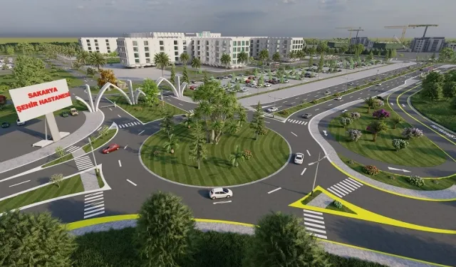 Cumhurbaşkanı Erdoğan'ın imzaladığı Sakarya Şehir Hastanesi Yolu'nun detayları belli oldu