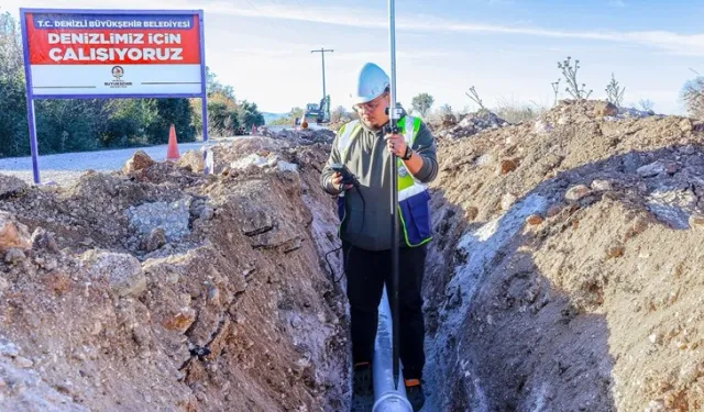 Denizli Güney'e içme suyu yatırımıyla kalıcı çözüm