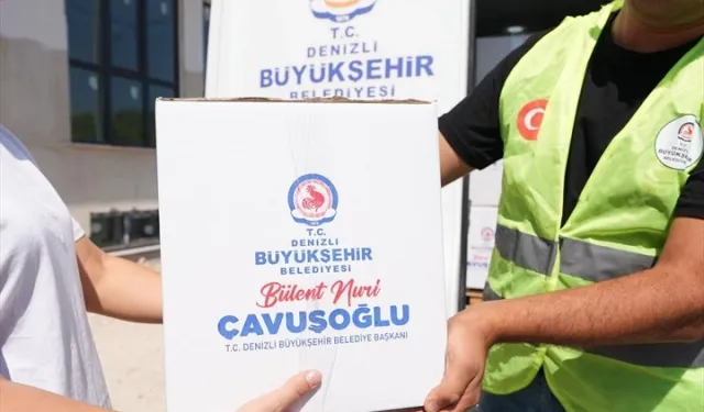 Denizli'de online gıda kolisi uygulaması başladı