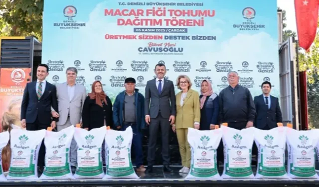 Denizli'de üreticiye 44 tonluk tohum desteği