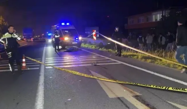 Düzce'de trafik kazası! Yaşlı yaya feci şekilde can verdi