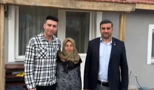 Edirne Uzunköprü'de dayanışma örneği! Besmiye teyze yeni evine kavuştu