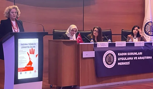 Erzurum'da 'Kadına Yönelik Şiddetin İzleri' paneli