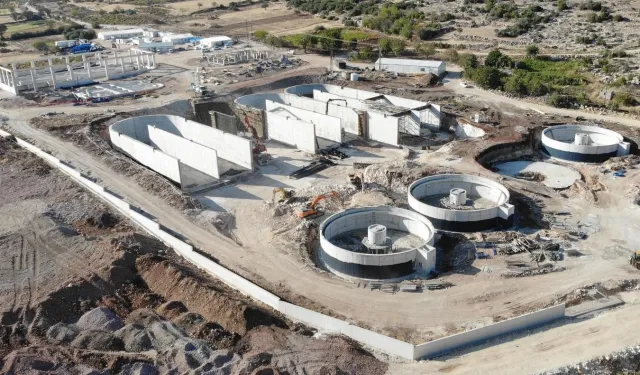 Gaziantep Kuzeyşehir'de çevre dostu atıksu tesisi yükseliyor