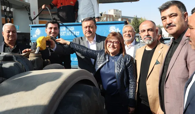 Gaziantep'te çiftçilere yüzde yüz hibeyle mazot desteği