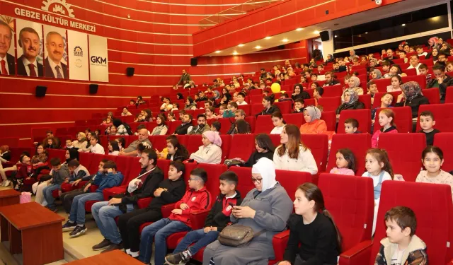 Gebze'de çocuklar ara tatil etkinliğiyle moral buldu