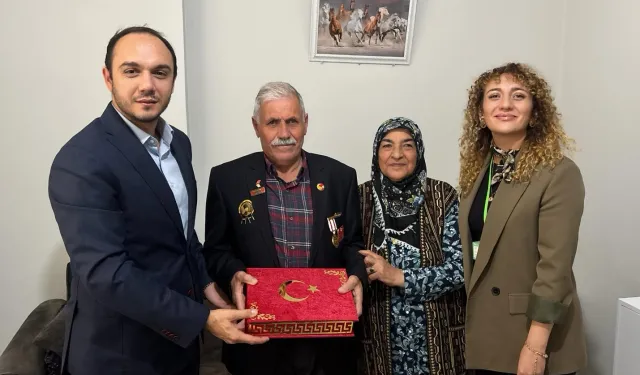 Gebze'de Kıbrıs Gazilerine minnet ziyareti