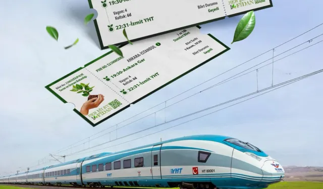 'Her Bilet Bir Fidan' kampanyası başladı... YHT yolcuları 13 milyon fidanın dikimine katılacak