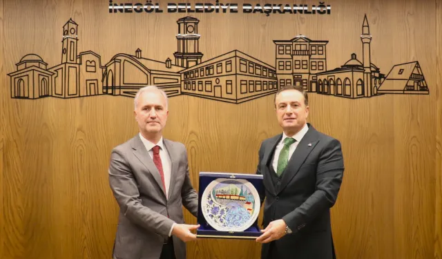 İMSİFED heyeti İnegöl'de temaslarda bulundu