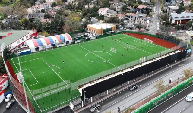 İstanbul Büyükşehir Belediyesi Beşiktaş'taki İsmet İnönü Spor Tesisi'ni yeniledi