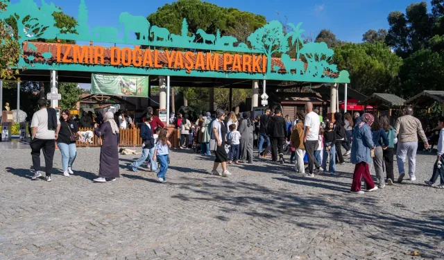 İzmir Doğal Yaşam Parkı'na ziyaretçi akını