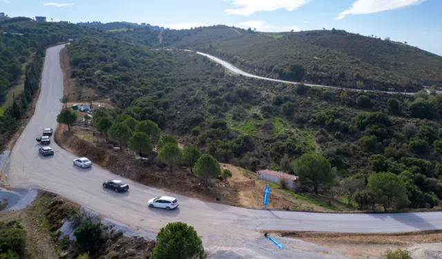 İzmir Güzelbahçe Payamlı yolu açıldı