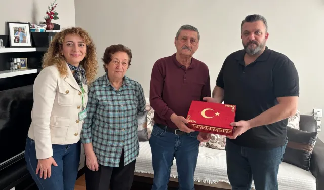 İzmit'ten Körfez'deki Kıbrıs Gazilerine vefa ziyareti