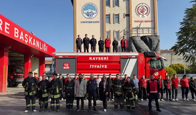 Kayseri Büyükşehir'den lise öğrencilerine staj desteği