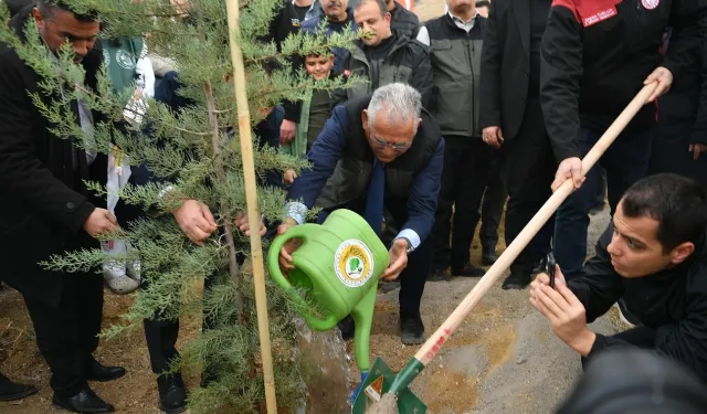 Kayseri Büyükşehir'den şehrin 'yeşil'ine dev yatırım